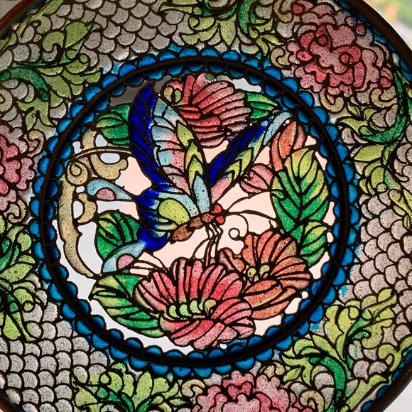 Cloisonné Dish - Picture 3 of 6